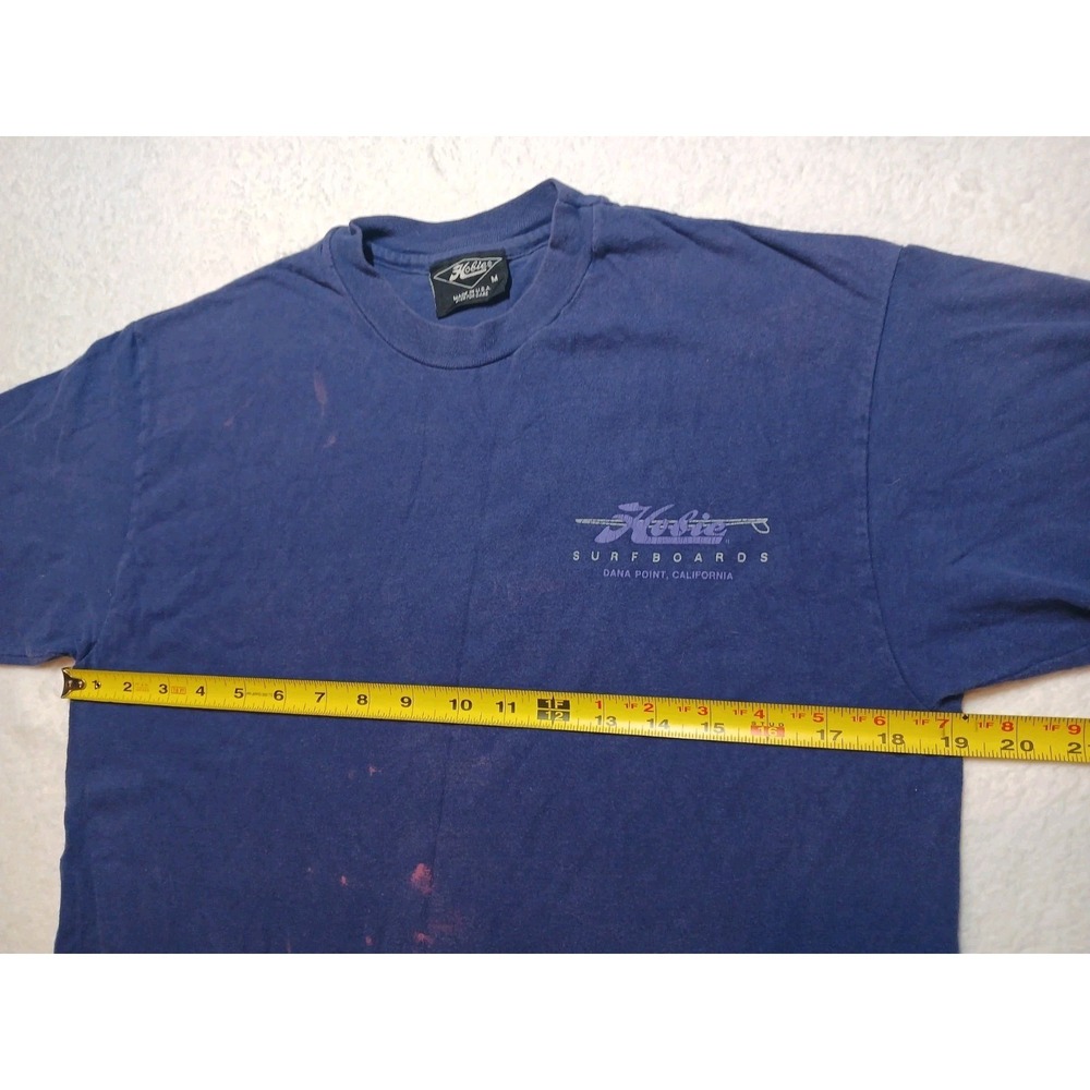 Vintage Hobie Surfboards Shirt Size Medium Purple Made In USA - Picture 4 of 8